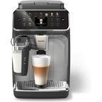 Macchina da caffè espresso premium, 12 caffè caldi/freddi, sistema LatteGo, macinacaffè in ceramica, nero cromato