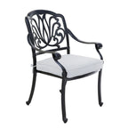 Set da pranzo in alluminio color canna di fucile da 13 pezzi Manasquan di Havenside Home