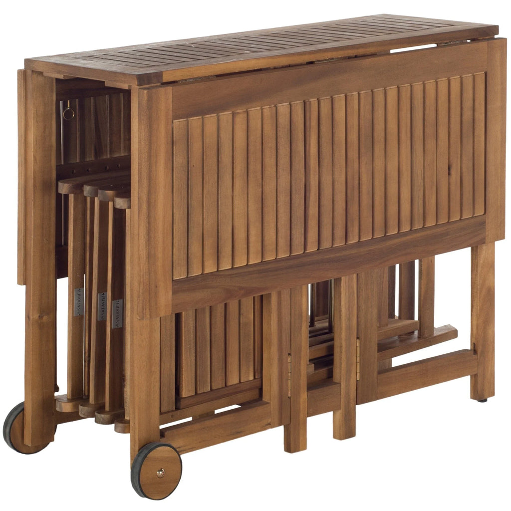 Set da pranzo da esterno SAFAVIEH Brandy, 5 pezzi - 43" L x 35" P x 29" H