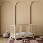 Berço Convertível Deluxe 3 em 1 Storkcraft Sicily com Barreira de Proteção para Criança