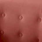 Set da 2 poltrone d'accento da 28,34 pollici, poltrone a conchiglia in velluto con gambe in legno massello