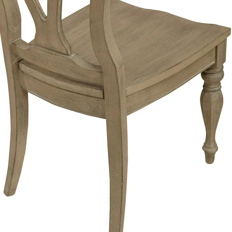 Chaise d’appoint à dossier éclaté Magnolia Manor (lot de 2)