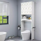 Mobile salvaspazio sopra il WC per il bagno
