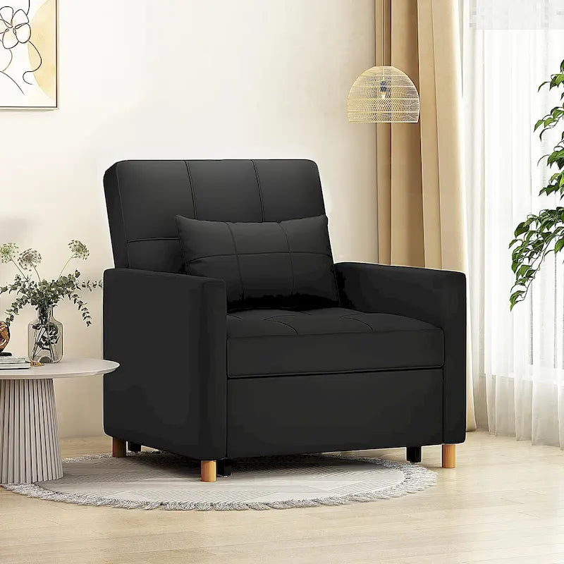 Poltrona divano letto 3 in 1 AECOJOY con cuscino e schienale convertibile
