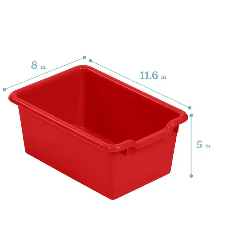 Mobiletto mobile con vassoi e 15 contenitori frontali a vaschetta, 3x4, arredo per bambini