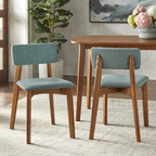 Set da pranzo Nettie in legno massello da 4 pezzi Simple Living