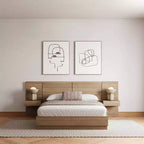 Nexera 4pc Queen Milano Bedroom Set