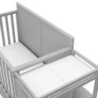 5-in-1 converteerbaar babybedje en commode met lade