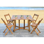 Set da pranzo da esterno SAFAVIEH Brandy, 5 pezzi - 43" L x 35" P x 29" H