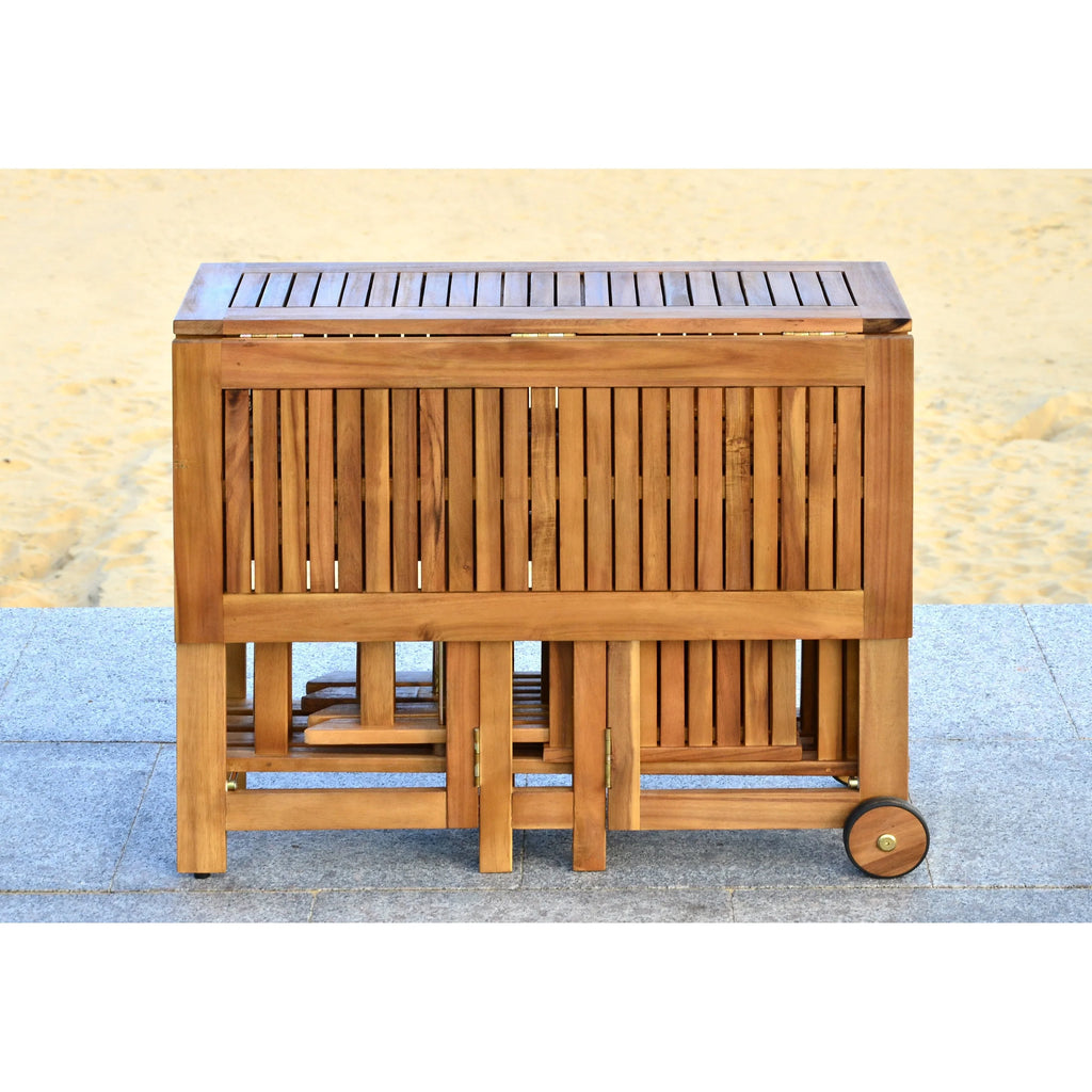 Set da pranzo da esterno SAFAVIEH Brandy, 5 pezzi - 43" L x 35" P x 29" H