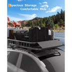 Cesto portabagagli da tetto resistente Global  Costruzione in acciaio, portata di 200 libbre, ampio portabagagli per SUV, auto e camion