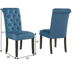 Set da pranzo Ashford da 6 pezzi, tavolo da pranzo con gambe a forcina con 4 sedie e panca, 4 opzioni di colore