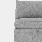 Divanetto modulare Christopher Knight Home Penny Versatile 68 con due pouf