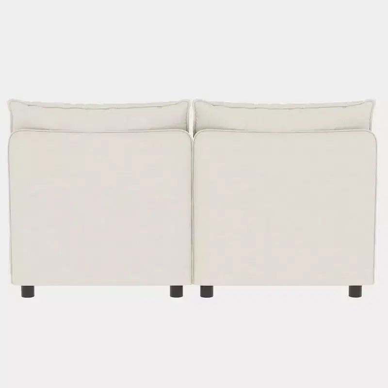 Divanetto modulare Christopher Knight Home Penny Versatile 68 con due pouf