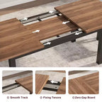 Set da pranzo da 5 pezzi per 4-6 persone, grande tavolo da pranzo allungabile da 63 per 4 persone, tavolo da cucina con panche e sgabelli