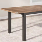 Set da pranzo da 5 pezzi per 4-6 persone, grande tavolo da pranzo allungabile da 63 per 4 persone, tavolo da cucina con panche e sgabelli
