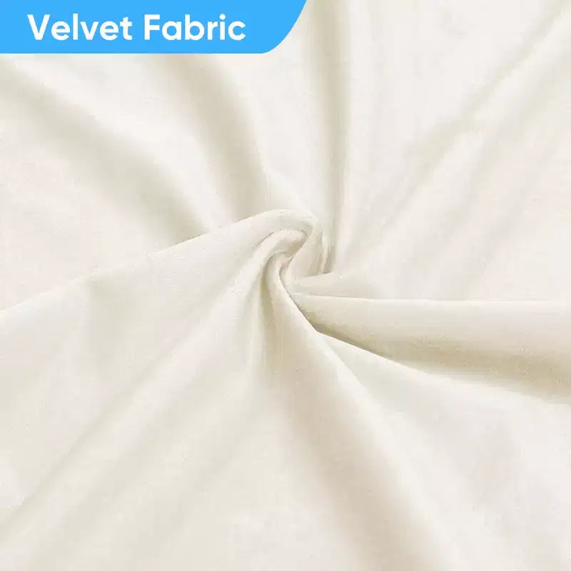 Mjkone Divano componibile a 3 posti a forma di L in velluto con pouf, divani trasformabili con bordo borchiato