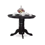 Round Dinette Set for 4 - Kitchen Table with Chairs - Solid Wood Dining Table Set