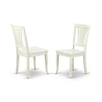 Set da pranzo Rinascimento 7 pz Tavolo rettangolare e 6 sedie - Espandibile 42x60 pollici