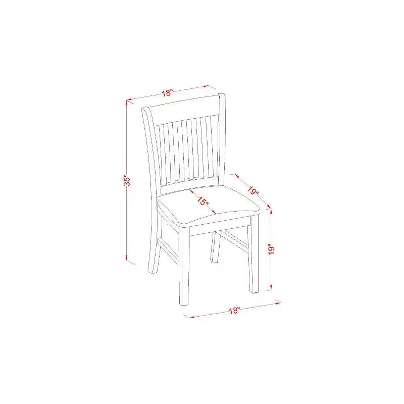 Set da pranzo rotondo per cucina - Set tavolo e sedie da 3 pezzi - Tavolo da 42 pollici - Stile bohémien