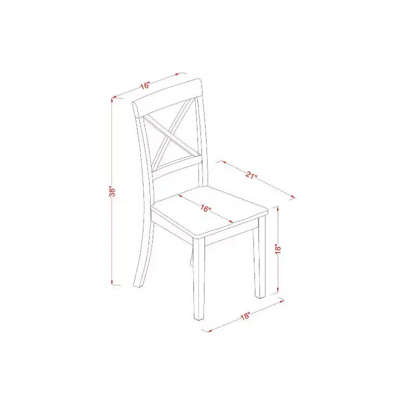 Set tavolo e sedie da cucina - Set da pranzo 5 pezzi stile antico bianco lino