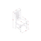 Set da pranzo rotondo - 5 pezzi Tavolo e sedie da cucina - Sala da pranzo per piccoli spazi