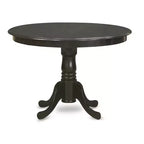 Round Dining Table Set - Dinette Chairs, Kitchen Table, Small Table, Cappuccino Finish, Old World Charm