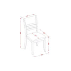 Set da pranzo con tavolo rotondo - Sedie da dinette, tavolo da cucina, tavolino, finitura cappuccino, fascino del Vecchio Mondo