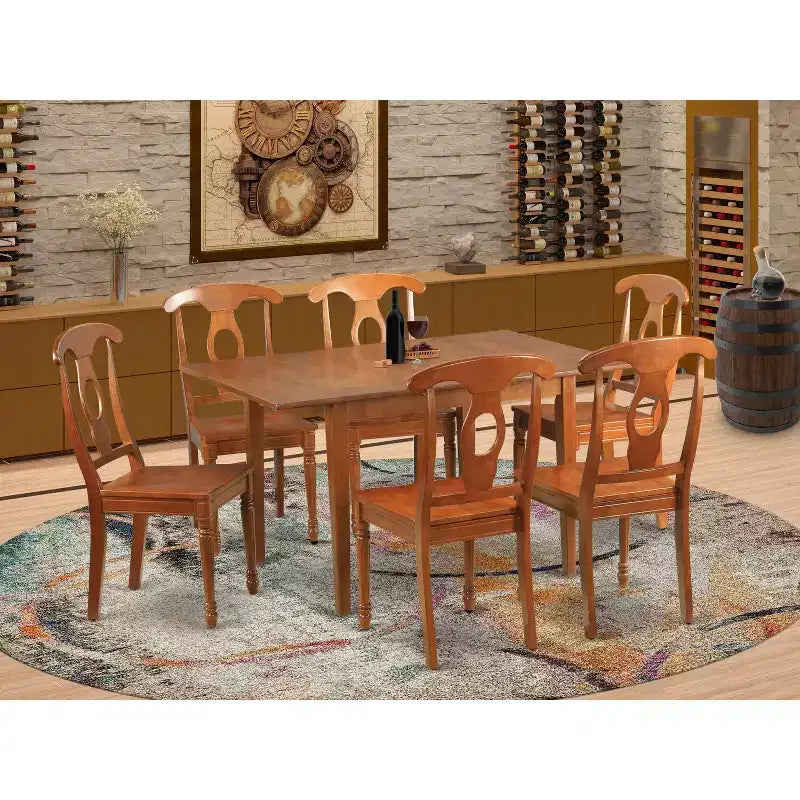 Set da pranzo vintage - Tavolo da cucina piccolo e sedie - Set dinette in stile retrò per la casa