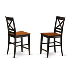 Set da Pranzo Altezza Bancone - Set Tavolo e Sedie da 9 Pezzi - Mobili Moderni Altezza Bar
