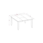 Set da pranzo di metà secolo di 5 pezzi - Tavolo da pranzo e 4 sedie - Set da tavolo da cucina moderno