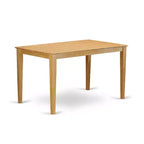 Counter Height Dining Set - Pub Table & Bar Stools - Modern Kitchen Set - Oak Finish