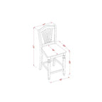 Set 3 pezzi da pranzo per cucina, tavolo e sedie – Tavolo rotondo con piedistallo e 4 sedie