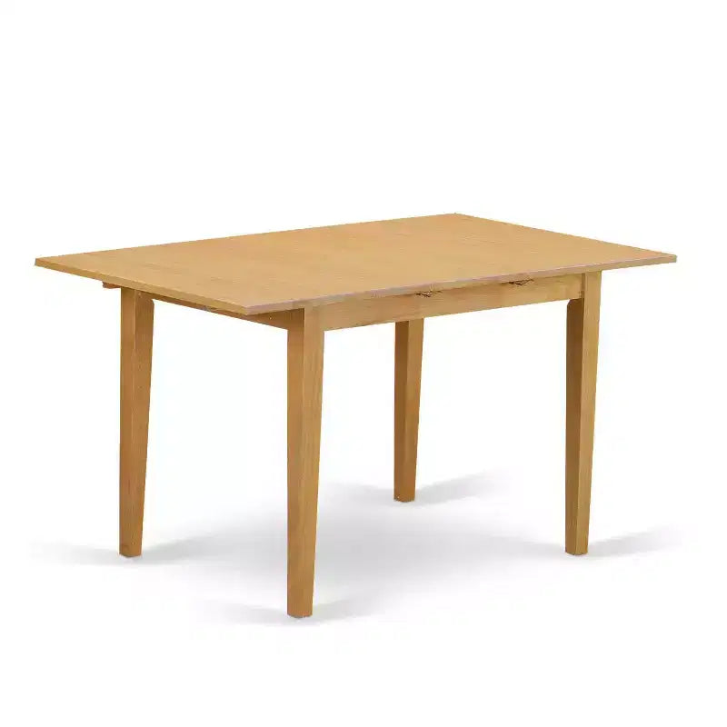 Set da pranzo da 3 pezzi - Tavolo da cucina con sedie, Set da pranzo salvaspazio, Finitura rovere