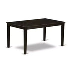 HomeStock Tavolo da Pranzo Rettangolare a 6 Pezzi in Legno Massello Finitura Cappuccino con 1 Panca e 4 Sedie