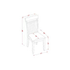 Set da pranzo - Tavolo da cucina e sedie - Set da pranzo piccolo - Design moderno