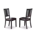 Set da pranzo rotondo - Tavolo da cucina con 4 sedie - Set da pranzo moderno