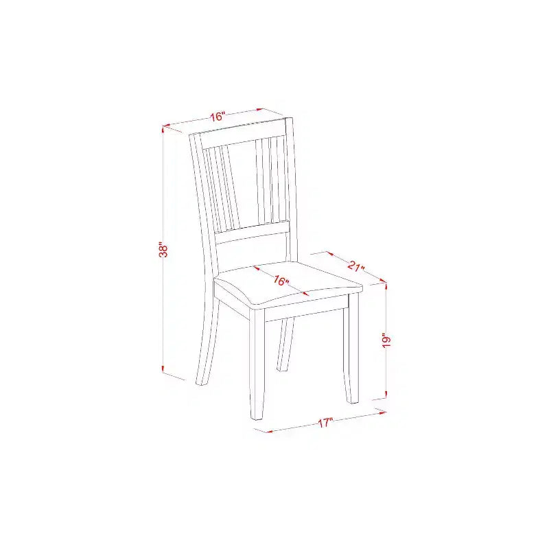 Set da pranzo - Tavolo e sedie - Mobili per sala da pranzo da cucina - Design moderno