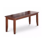 Set da cucina Asian Fusion - Tavolo da pranzo con 4 sedie e panca - Mobili moderni per sala da pranzo