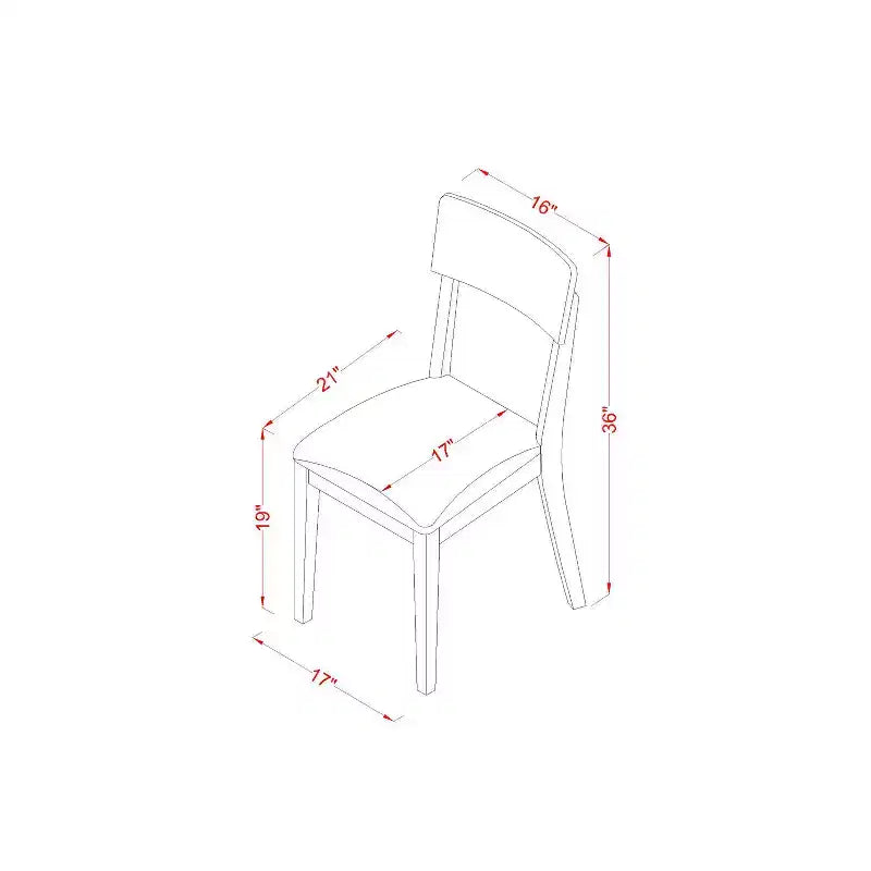 HomeStock Tavolo da Pranzo 7 Pezzi in Legno Massello Finitura Bianco Lino con 6 Sedie