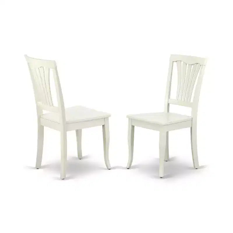 Set da pranzo rotondo retrò 5 pezzi - Tavolo da 42 pollici e 4 sedie - Mobili da cucina in stile rinascimentale