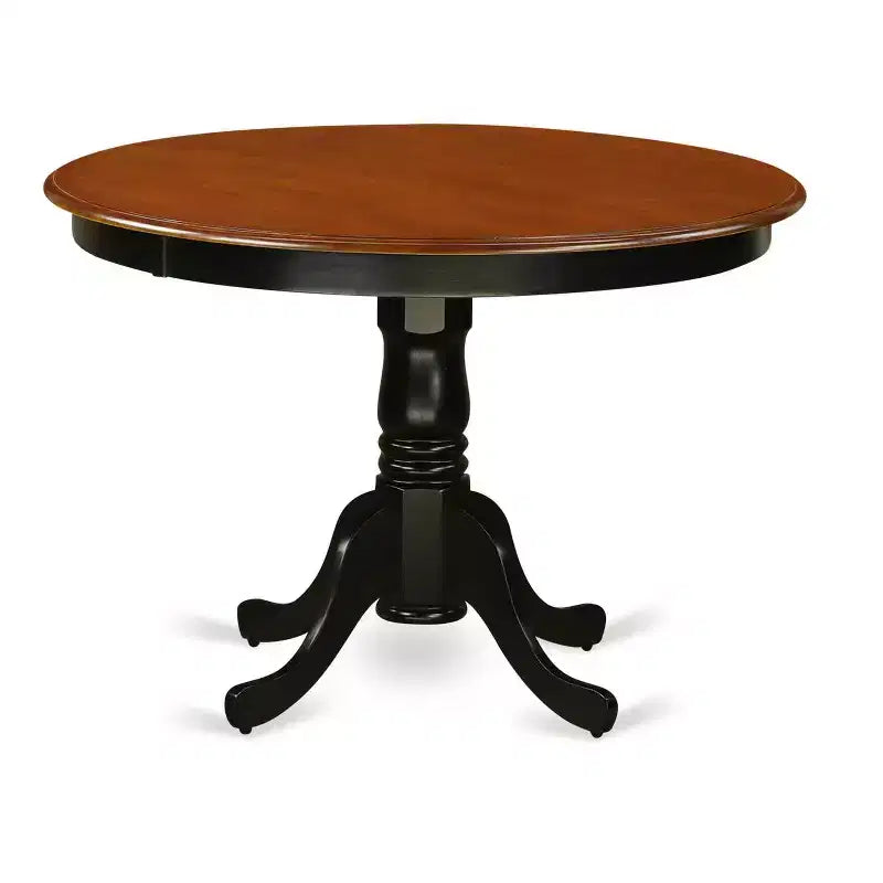 Set da pranzo Hollywood Regency - Tavolo rotondo 5 pezzi e 4 sedie - 106,68 cm - Elegante arredamento per sala da pranzo
