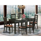 Set da pranzo - Tavolo da cucina con 6 sedie - Set da sala da pranzo in legno massello