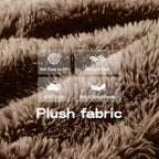 Divano componibile a U Boneless in tessuto peluche color cachi chiaro da 149 pollici con cuscini e 2 pouf (connessione a fibbia)