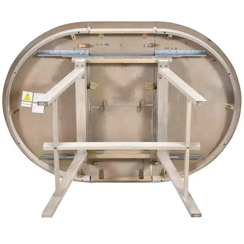 Set tavolo da pranzo rotondo allungabile, set da 5 pezzi con tavolo in legno e 4 sedie, tavolo da pranzo per 4 persone per sala da pranzo