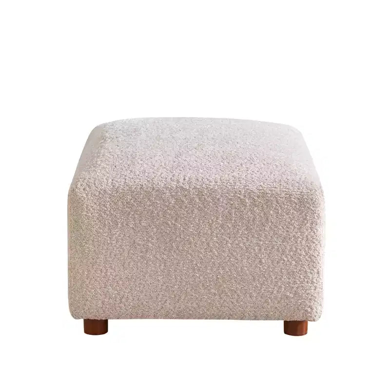 Divano sezionale moderno in boucle a 5 posti con pouf Christopher Knight Home Floria 126''