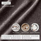 Anabei Divano Modulare Angolare a 4 Posti Lavabile + Pouf | Seduta Deluxe+ e Cuscino Cloud