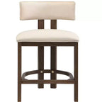 Christopher Knight Home Johnson Set Tavolo da Pranzo Alto con Tre Sedie Imbottite in Legno di Gomma, Stile Rustico