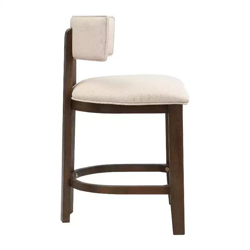 Christopher Knight Home Johnson Set Tavolo da Pranzo Alto con Tre Sedie Imbottite in Legno di Gomma, Stile Rustico
