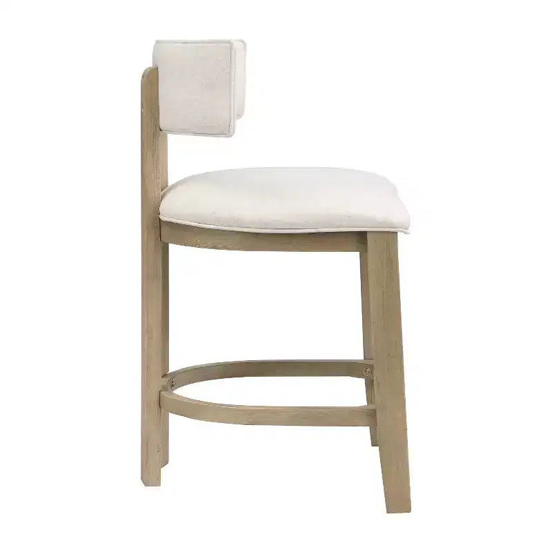 Christopher Knight Home Johnson Set Tavolo da Pranzo Alto con Tre Sedie Imbottite in Legno di Gomma, Stile Rustico